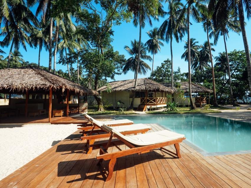 El Nido Mahogany Beach Екстер'єр фото